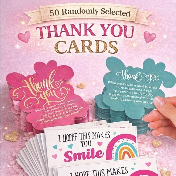 LAST ONE *Buy Now* Thank You Gift Bundle (75+ Gifts & 50 Thank You Cards) - Picture 9 of 9